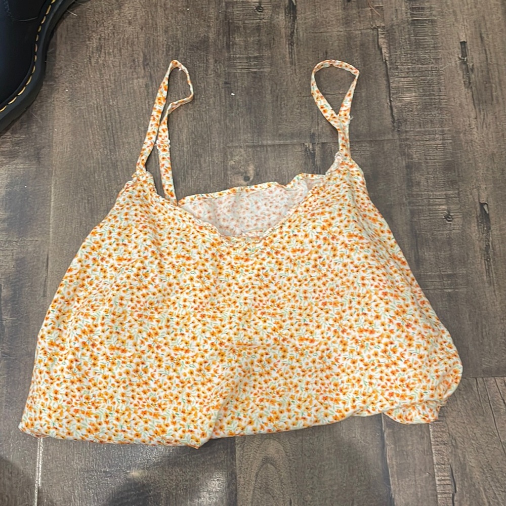 old navy poppy tank!